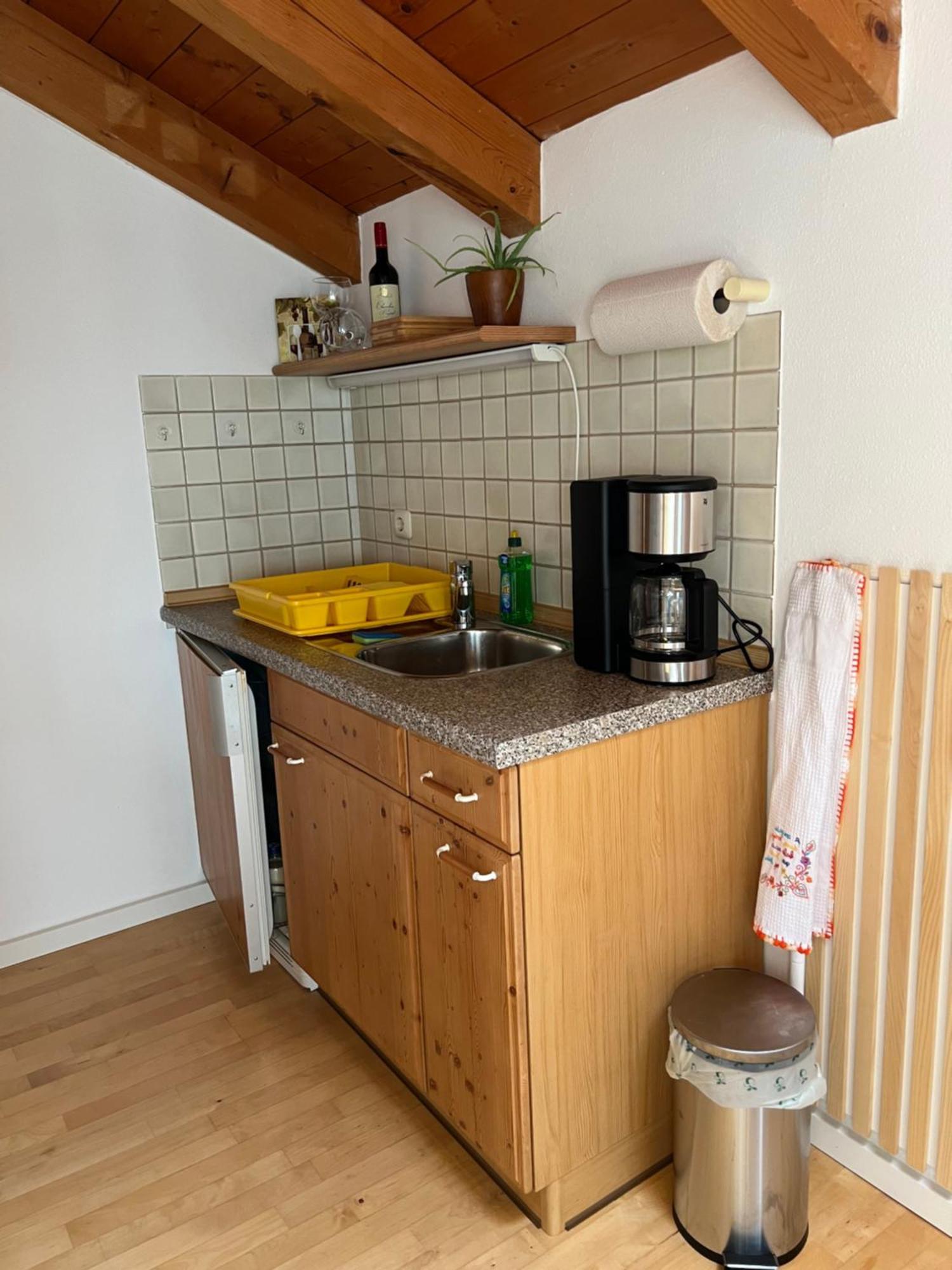 Gemuetliche Dachgeschosswohnung Mit Balkon Ainring Dış mekan fotoğraf